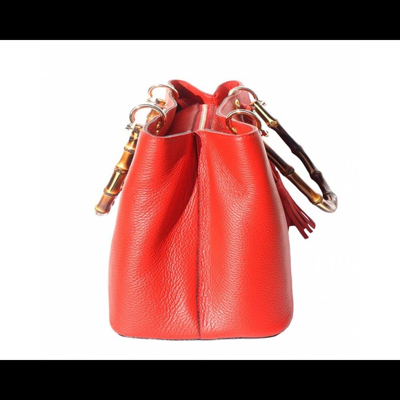 HANDMADE FINE LEATHER 🇮🇹ITALIAN🇮🇹BAG - Picture 4 of 7